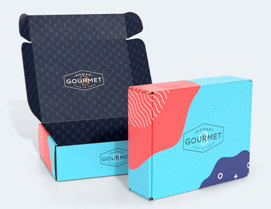 چاپ رنگی روی جعبه